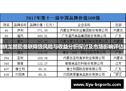 骁龙赞助曼联降级风险与收益分析探讨及市场影响评估