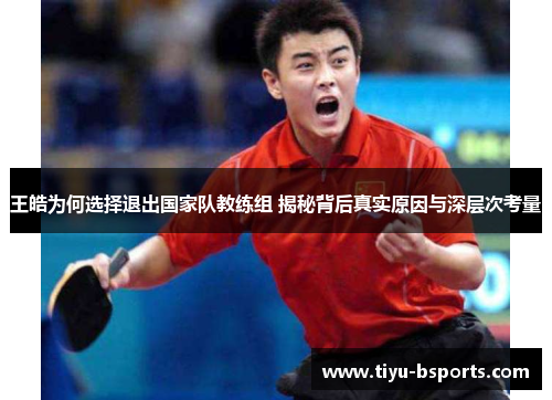 王皓为何选择退出国家队教练组 揭秘背后真实原因与深层次考量